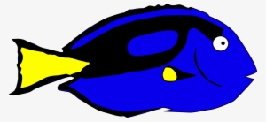 Nemo Clipart At Getdrawings - Blue Tang Fish Clipart #1284888