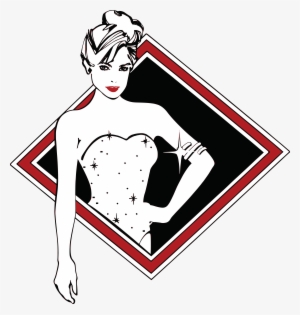 Free Clipart Of A Retro Beautiful Showgirl With A Sparkly - Clipart Showgirl #1285122 Free Clipart Of A Retro Beautiful Showgirl With A Sparkly - Clipart Showgirl #1285122