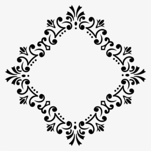 Borders And Frames Ornament Picture Frames Drawing - Diamond Frame Svg #1285230