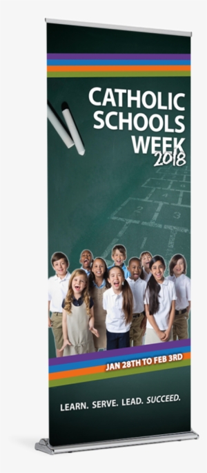 Catholic Schools Week Chalkboard Banner #1285231