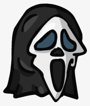 Masks Clipart Ghost - Cartoon Ghost Mask #1285408
