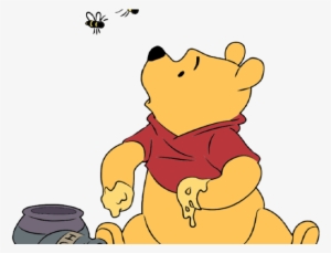 Winnie The Pooh Clipart Honey Bee - Winnie The Pooh Png Honey #1285770