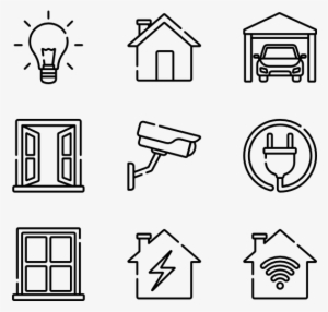 Home Automation 40 Icons - Domotics Png #1286353
