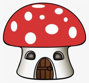 Cartoon Cliparts House - Casa De Los Pitufos #1286394