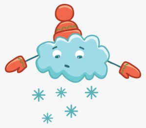 Blank Vertical Glog - Nube Con Nieve Animada #1286632