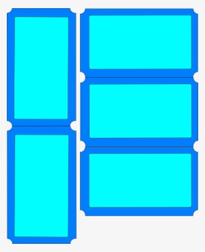 Blank Ticket Clip Art - Portable Network Graphics #1287131