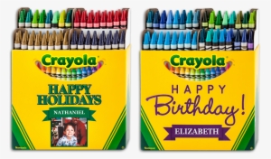 Crayons Transparent Box - Crayola Crayons, 64-count Box #1287272