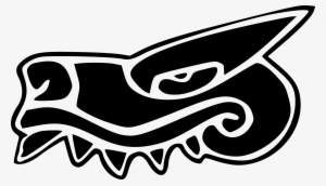 Clip Library Library Aztec Warrior Drawing At Getdrawings - Cipactli Crocodile #1287500