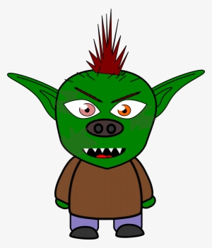 Chibi Goblin 1 Clip Art Freeuse Library - Goblin Clip Art #1287905