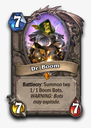 For More Information On Goblins And Gnomes Click Here - Doctor Boom Hearthstone #1288011