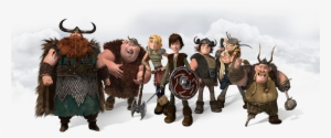 How To Train Your Dragon Png Image Background - Hiccup Astrid Snotlout Fishlegs Ruffnut And Tuffnut #1288014