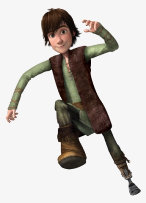 Hiccup With Prosthetic - Train Your Dragon Hiccup Cosplay Costume Daily Brown #1288133