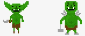 Ork And Goblin - Pixel Art Goblin Png #1288273