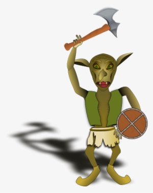 Goblin Warrior Clipart Png #1288381