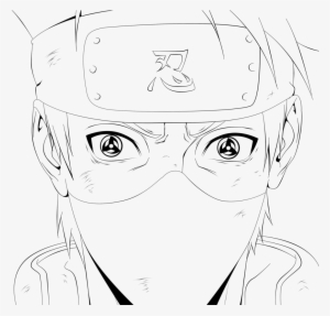 Sharingan No Kakashi Line By Xryuuzakii On Naruto Manga - Kakashi ...