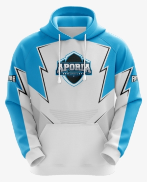 Aporia Esports White Sublimated Hoodie - Sublimated Ice Hockey Hoodies #1289079