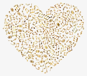 This Free Icons Png Design Of Prismatic Musical Heart #1289135