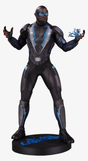 Black Lightning Statue Black Lightning Tv Show, Comic - Black Lightning Comics #1289216