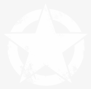 Jnk Tactical - White Military Star Png #1289320