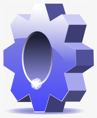 How To Set Use Blue Gear Icon Png #1289881