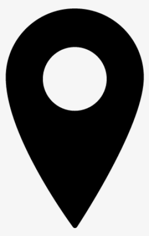Location Pin Vector - Black Location Icon Png #1290019