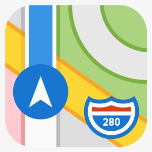 Apple Map Icon - Maps Apple - Free Transparent PNG Download - PNGkey