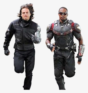 • Captain America Sonic The Hedgehog Bucky Barnes Winter - Civil War Falcon Winter Soldier #1290277