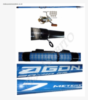 New Arrival Combo Canna Pesca Bolognese Agon 7mt Mulinello - Rotorcraft #1290745