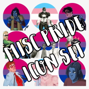 Misc Icons Ft Bucky Barnes, Frank Castle, Kurt Wagner, - Poster #1290994