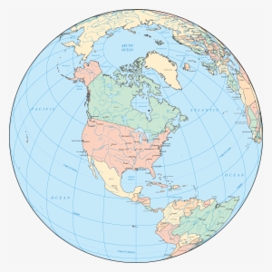 North America Globe #1291054
