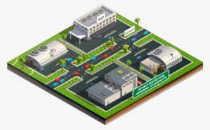 3d City Icons - 2.5d #1291404