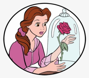 Enchanted Rose - Disney Belle And Rose #1291519