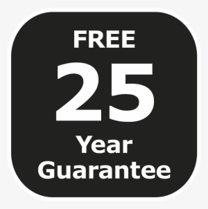 Free 25 Year Guarantee Logo - Free 25 Year Guarantee #1292206