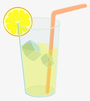 Lemonade Drawing Transparent Background - Clipart Glass Of Lemonade #1292375