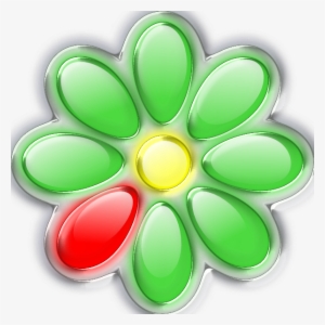 Free Vector Lemonade Jo Icq Glass Flower Clip Art - Green Flower With One Red Petal #1292618