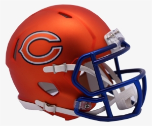 Bears - Chicago Bears Blaze Helmet #1293066