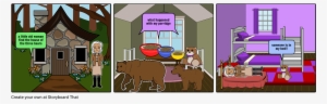 The History Of The Three Bears - Cartoon #1293200