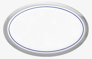 Brushed Silver Mylar Surface With Blue Border Logo - Circle #1293392 Brushed Silver Mylar Surface With Blue Border Logo - Circle #1293392