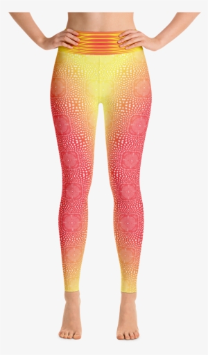 Pattern Burst Light Yoga Leggings - Yoga Pants #1293420