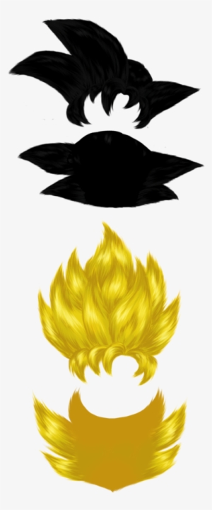 Goku Hair PNG Transparent Images - PNG All