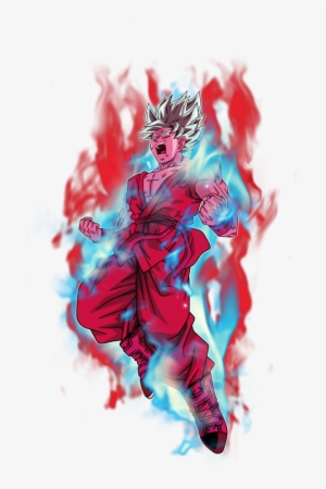 Goku Super Saiyan Blue Kaioken X10 By Bardocksonic - Goku Super Saiyan Blue Kaioken Png #1293560