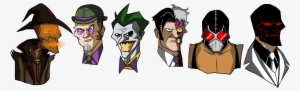 Batman Villains In My Own Cartoon Style By Glenorsven - Batman Villain Cartoon #1293633