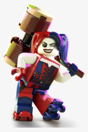 Harley With Hammer - Lego Dc Super Villains Harley Quinn #1294027