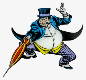 Penguin Clipart Villain - 2011 Hot Wheels Dc Comics Originals 4-pack, 1:64 Die #1294070