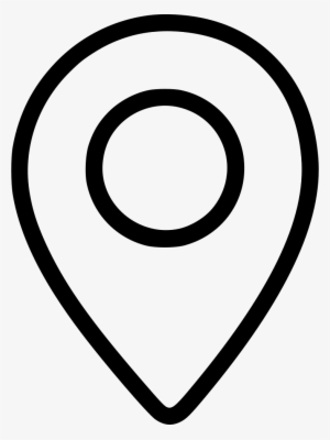 Map Pin - - Pin Icon Whie #1294684