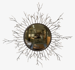 Home / Bedroom Furniture / Mirrors / Sculptural Twig - Zegar Ścienny Z Kryształkami #1294883