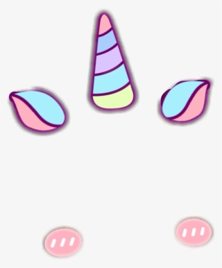 Snapchat Filter Unicorn Cute Yasfreetoedit - Filtros De Snapchat Png Lentes #1295164