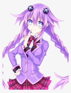 View Samegoogleiqdbsaucenao School Uniform Purple Heart - Anime School Uniform Purple #1295367