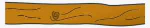 Cartoon Wood Plank - Illustration #1295551