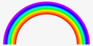 Open - Transparent Background Rainbow Clipart Png #1295701